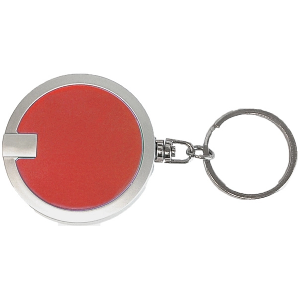Coaster shape round flashlight key chain - Coaster shape round flashlight key chain - Image 2 of 4