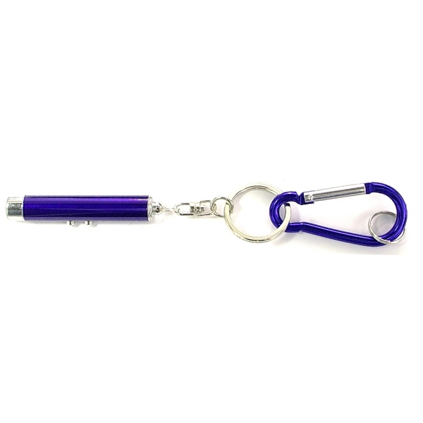 Dual function laser pointer and LED flashlight  keychain - Dual function laser pointer and LED flashlight  keychain - Image 4 of 5