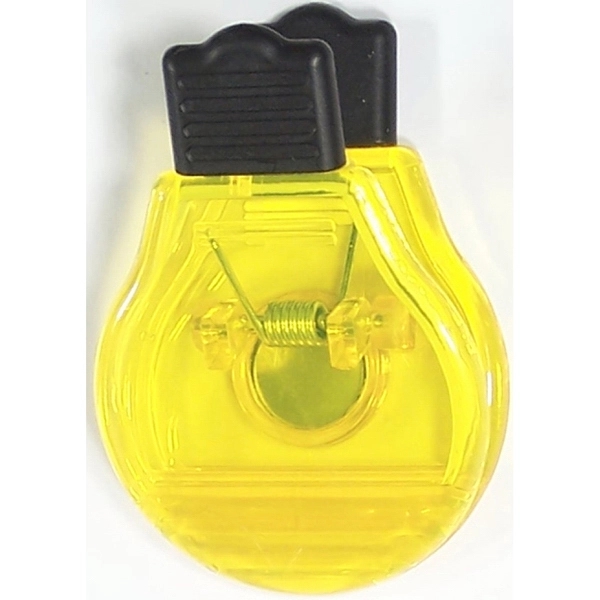 Jumbo size light bulb shape memo clip - Jumbo size light bulb shape memo clip - Image 1 of 6
