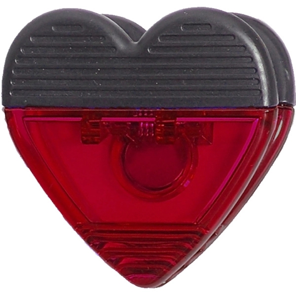 Jumbo size heart shape memo clip - Jumbo size heart shape memo clip - Image 1 of 5