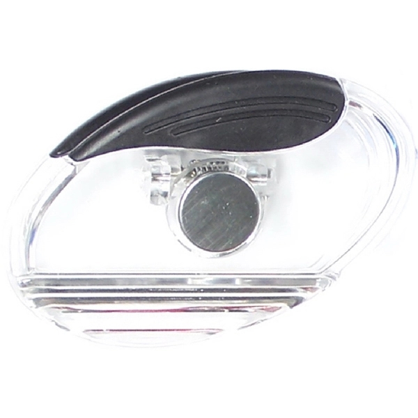 Jumbo size oval magnetic memo clip holder - Jumbo size oval magnetic memo clip holder - Image 5 of 6