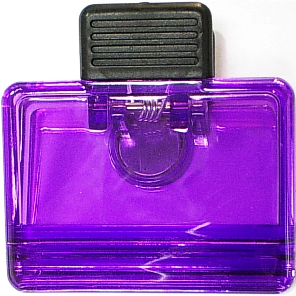 Jumbo size rectangular magnetic memo clip holder - Jumbo size rectangular magnetic memo clip holder - Image 1 of 6