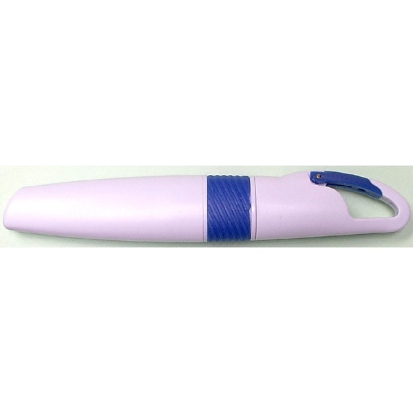 Highlighter pen with carabiner clip - Highlighter pen with carabiner clip - Image 3 of 3