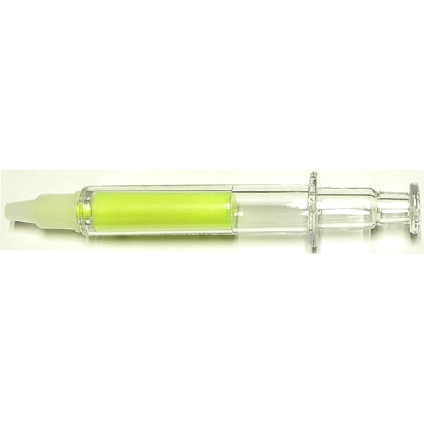 Syringe shape highlighter marker - Syringe shape highlighter marker - Image 1 of 5