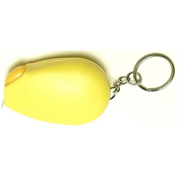 Computer mouse shape tape measure key chain - Computer mouse shape tape measure key chain - Image 1 of 2