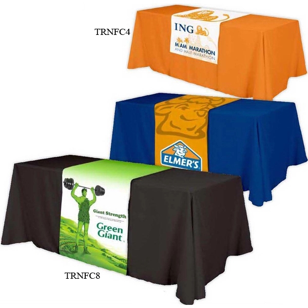 Table Runner - (Top, 18" front) - All Over Dye Sub