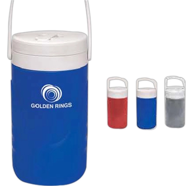 Coleman 1 Gallon Insulated Antimicrobial Water Jug Blue