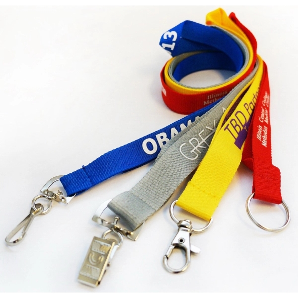 Rush Polyester Lanyard - Rush Polyester Lanyard - Image 1 of 6