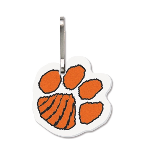 Bag & Luggage Tag(Zipper Pull) - Large Paw Print- Full Color - Bag & Luggage Tag(Zipper Pull) - Large Paw Print- Full Color - Image 0 of 1