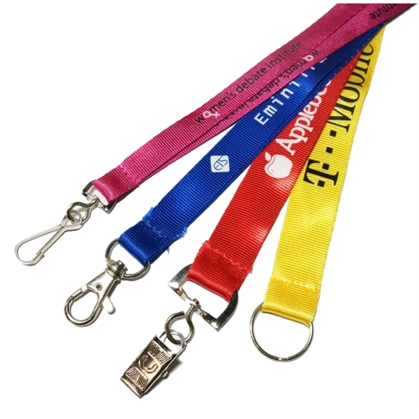 Badge Holder Nylon Lanyard - Badge Holder Nylon Lanyard - Image 1 of 1