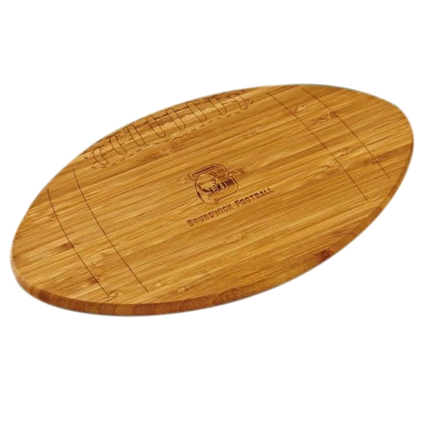 Football Shape Bamboo Cutting Board - Football Shape Bamboo Cutting Board - Image 0 of 0