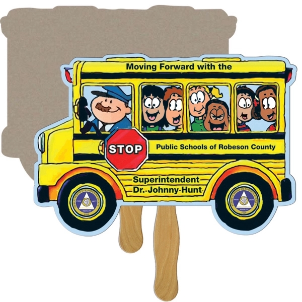 Bus Recycled Hand Fan - Bus Recycled Hand Fan - Image 0 of 0