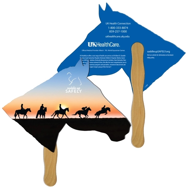 Horse Fast Hand Fan - 1 Day - Horse Fast Hand Fan - 1 Day - Image 3 of 3