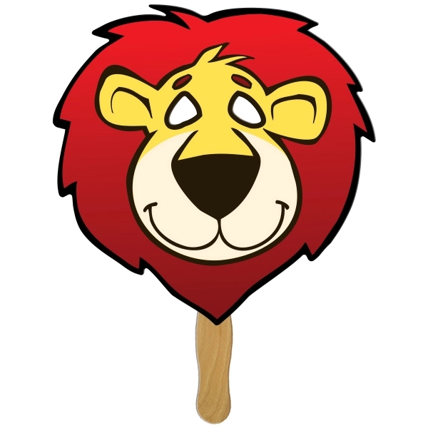 Lion Hand Fan - Lion Hand Fan - Image 0 of 1