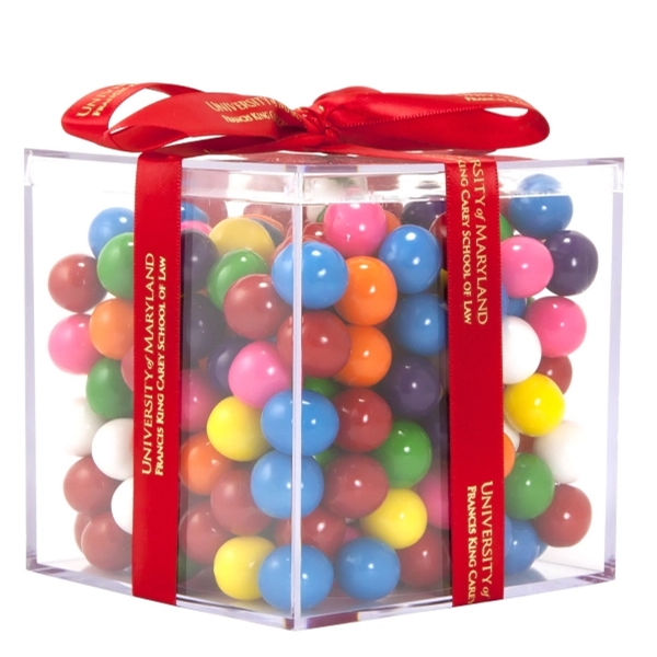 Acrylic Cube with Malt Balls - Acrylic Cube with Malt Balls - Image 0 of 0