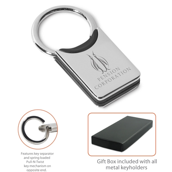 Felix Laser Engraved Metal Keyholder