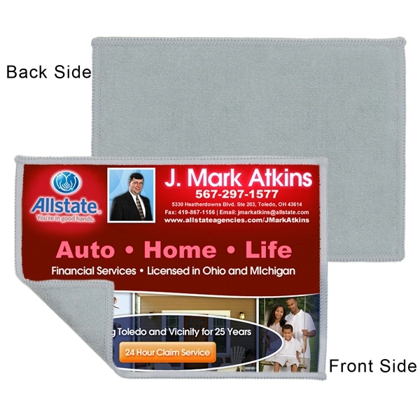 Full Color Import Air Ship Microfiber Cloth & Screen Cleaner - Full Color Import Air Ship Microfiber Cloth & Screen Cleaner - Image 3 of 4