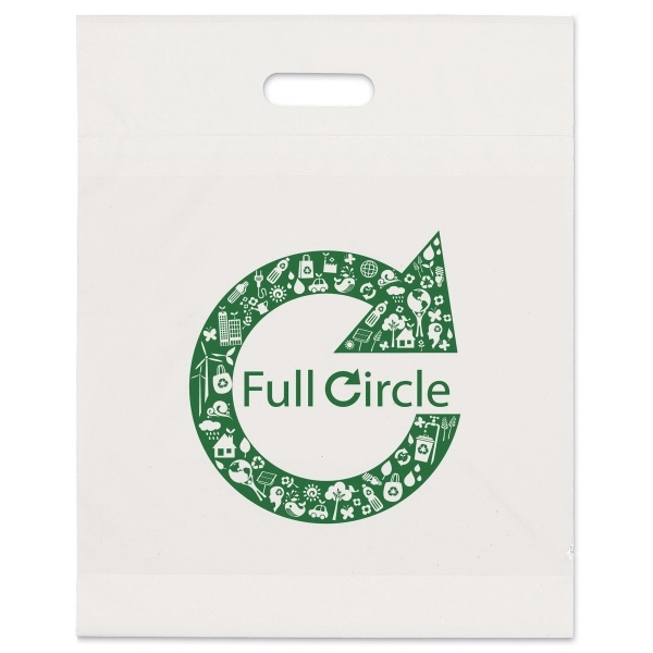 15W x 19H x 3 Eco Die Cut Bag - Flexo Ink Print