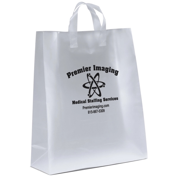 Jupiter Frosted Shopper - Flexo Ink Print