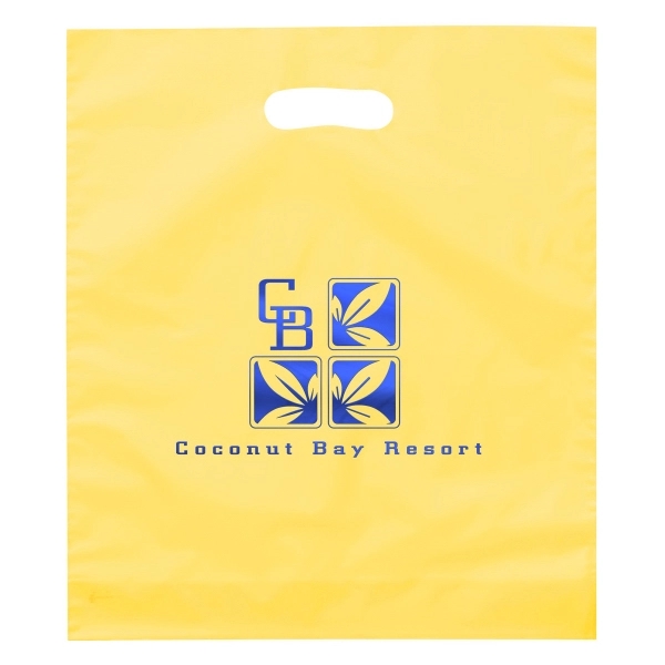 Rose™- Frosted Die Cut Bag - Foil Print