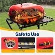 Quiet Timbers Trailside Folding Charcoal Grill