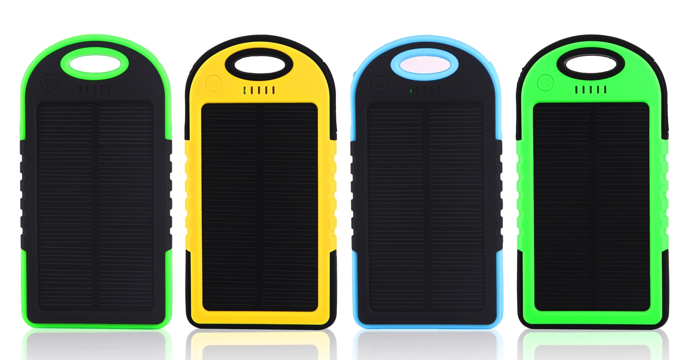 4000mAh Solar Power Bank Waterproof/Shockproof/Dustproof