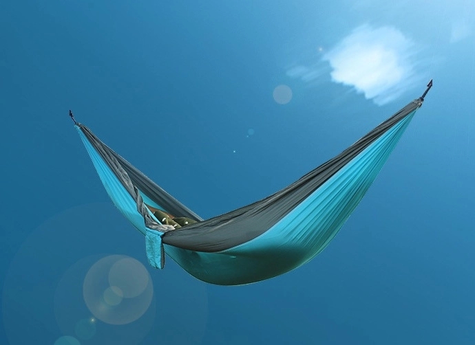 Folding Promotional Beach Hammock With Pouch
