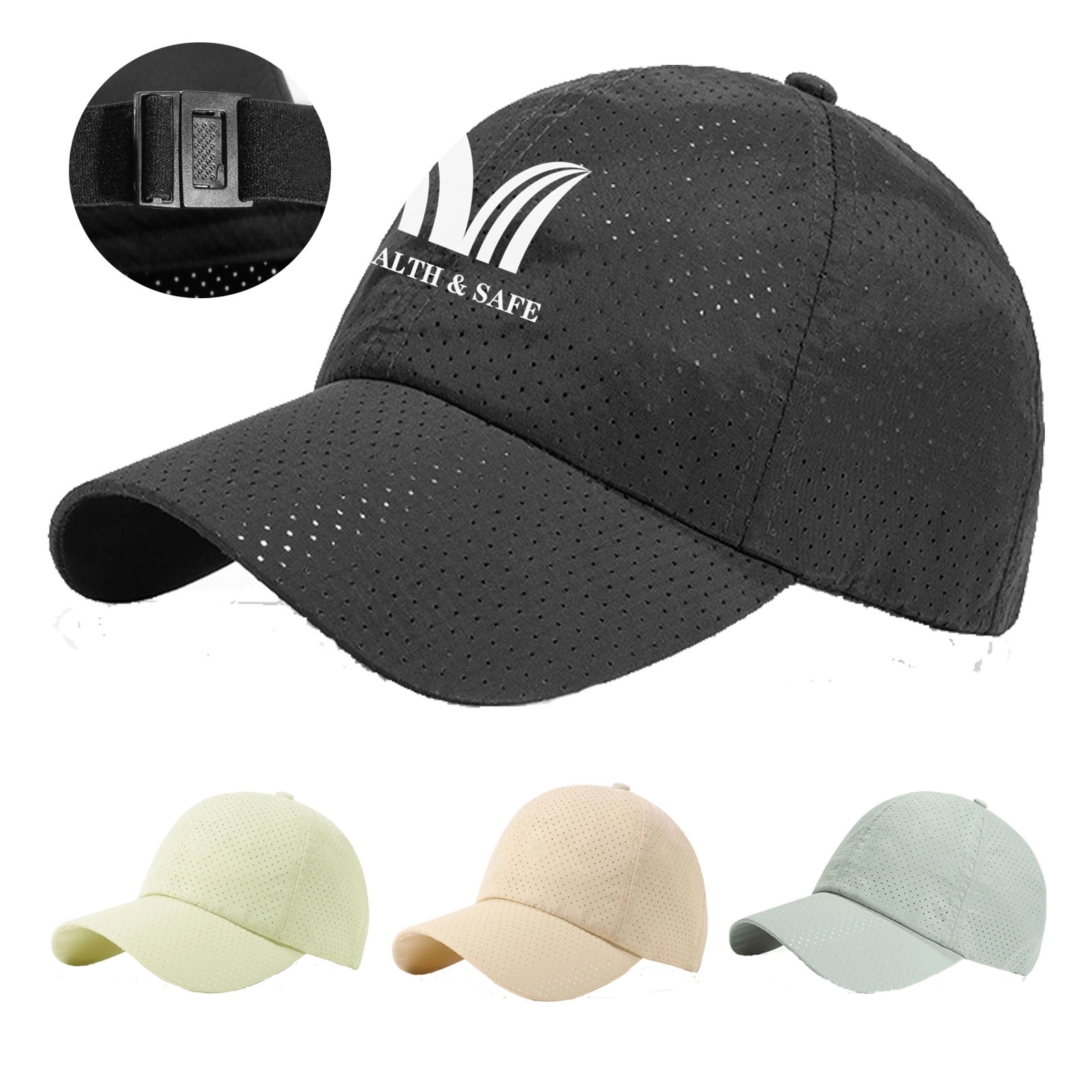 Unisex Outdoor Adjustable Quick Dry Sun Cap 3