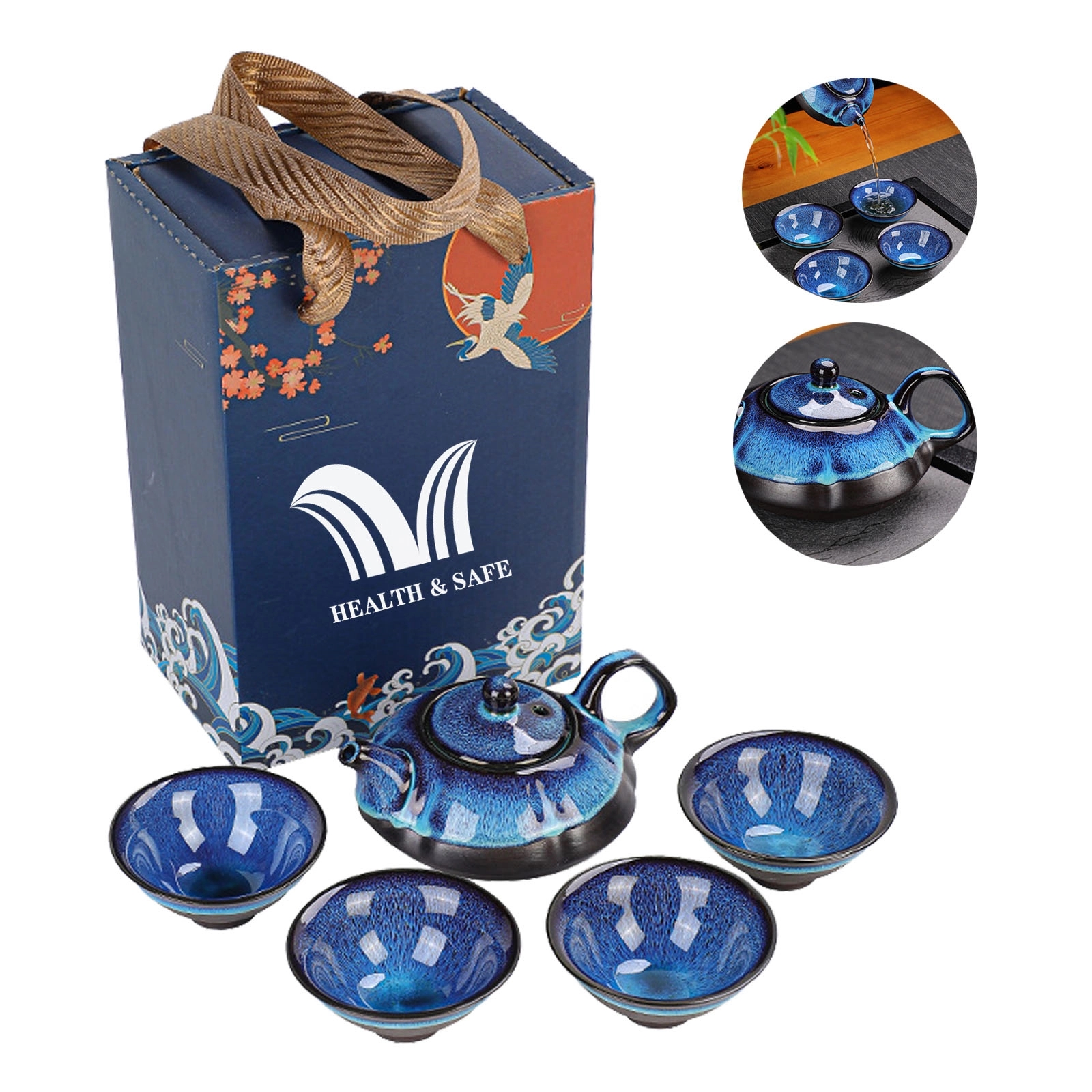 Creative Kiln Change Ceramic Tea Set 1