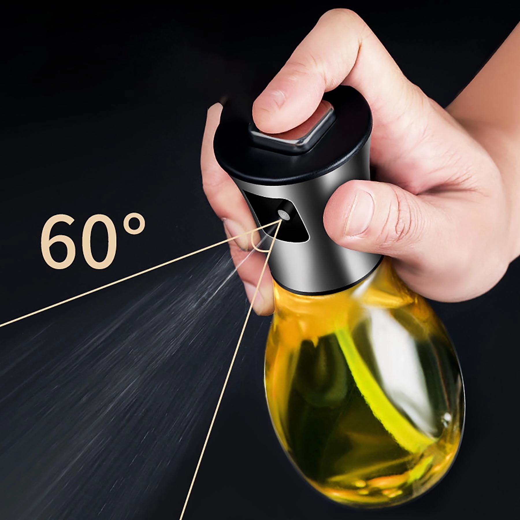 Olive Oil Sprayer For Cooking Air Fryer 6.75Oz/200Ml 3