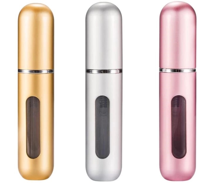 5 ML Capsule Shape Perfumes Spray Bottle	