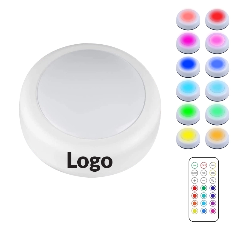 3 inch 13 Color RGB Remote Control LED Button	