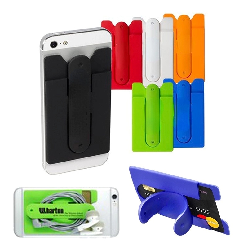 Silicone Phone Wallet / Stand	