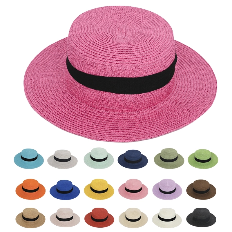 Wide Brim Straw Sun Beach Hat	