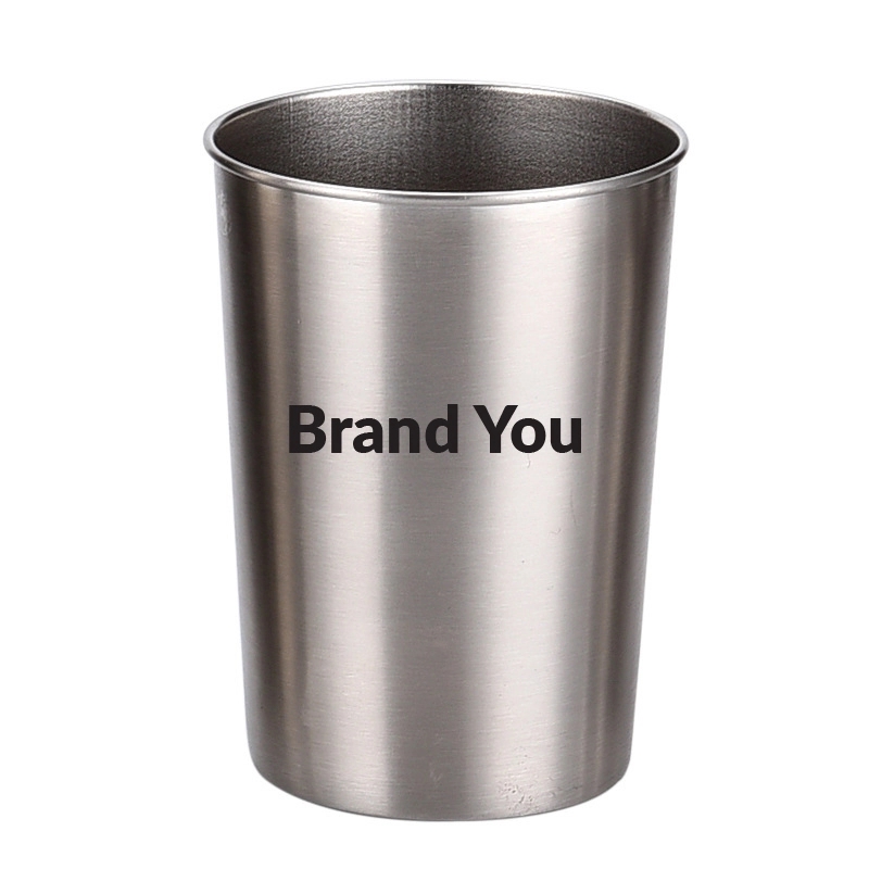 16 oz Pint Cup Tumbler Electropolished	