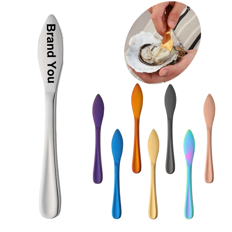 Colored Unibody Stainless Steel Oyster Knife	