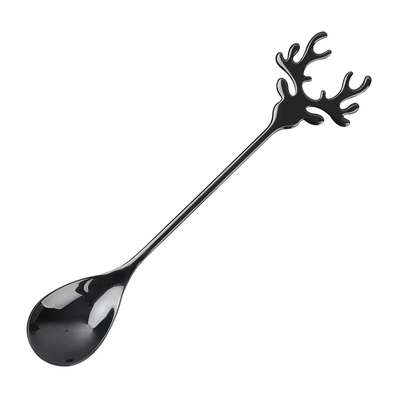 Stainless Steel Dessert Ice Cream Spoon	