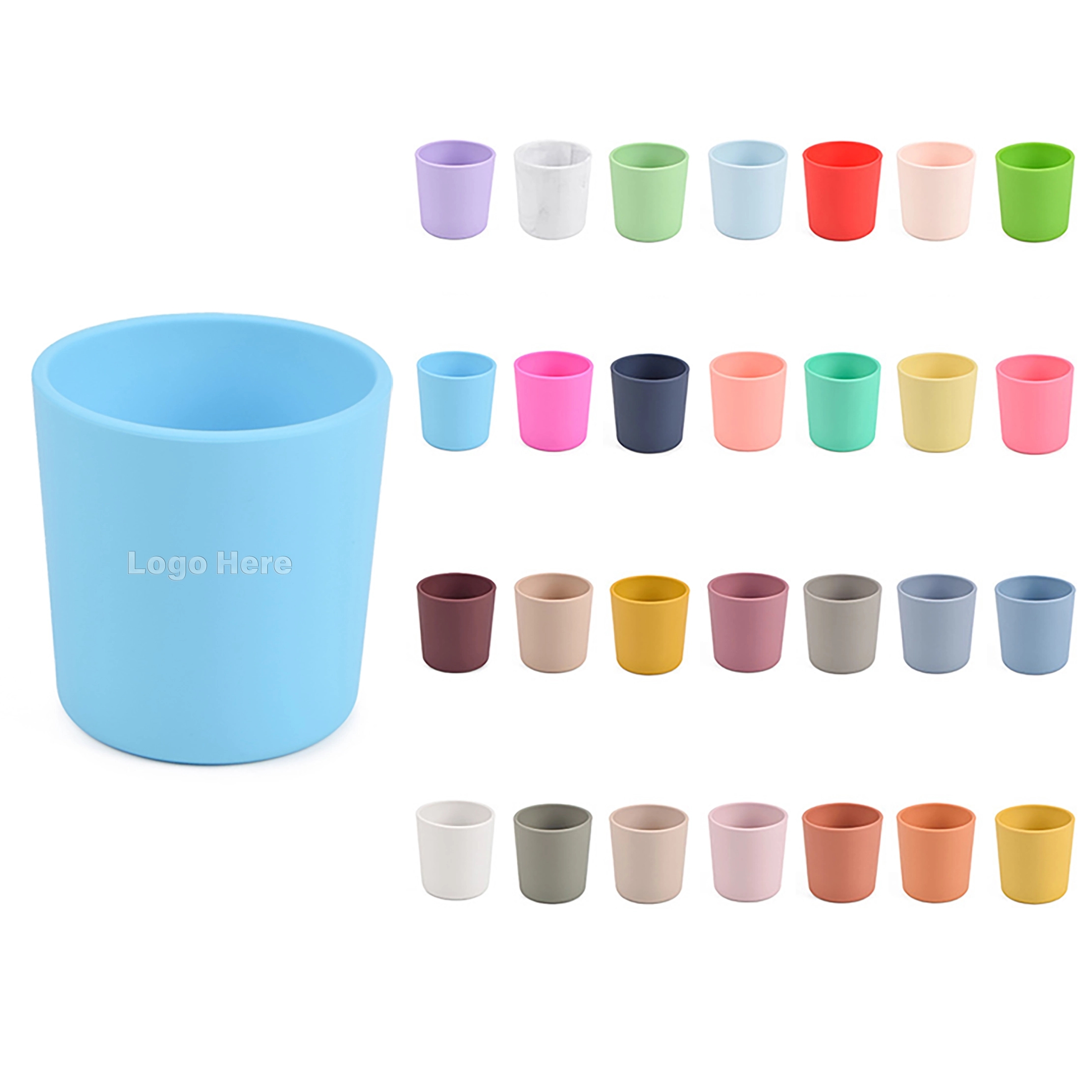 6 oz Silicone Baby Cup BPA Free	