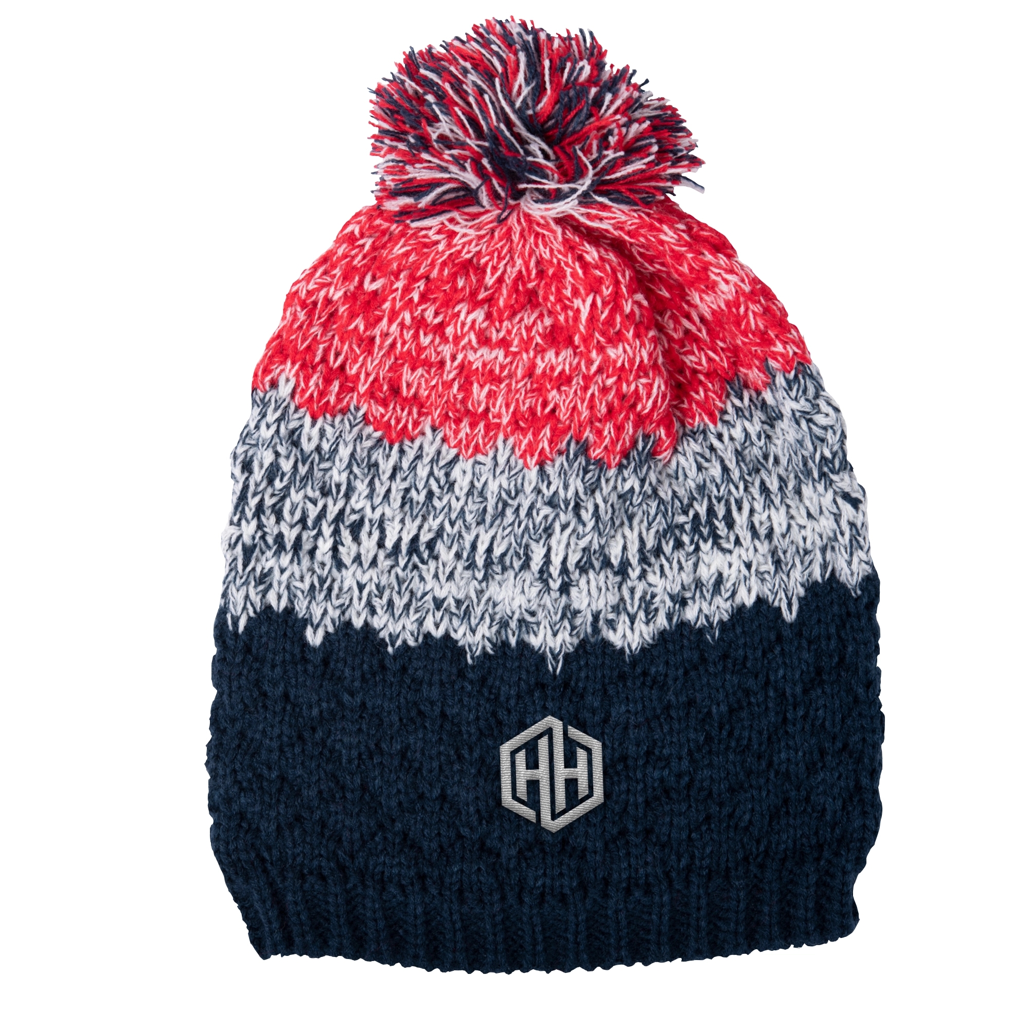 USA Ski Pom Beanie - USA Ski Pom Beanie - Image 2 of 4