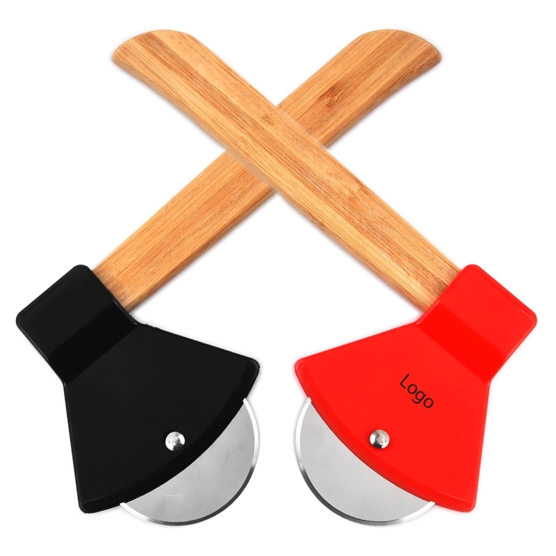 Axe Shaped Stainless Steel Pizza Cutter	