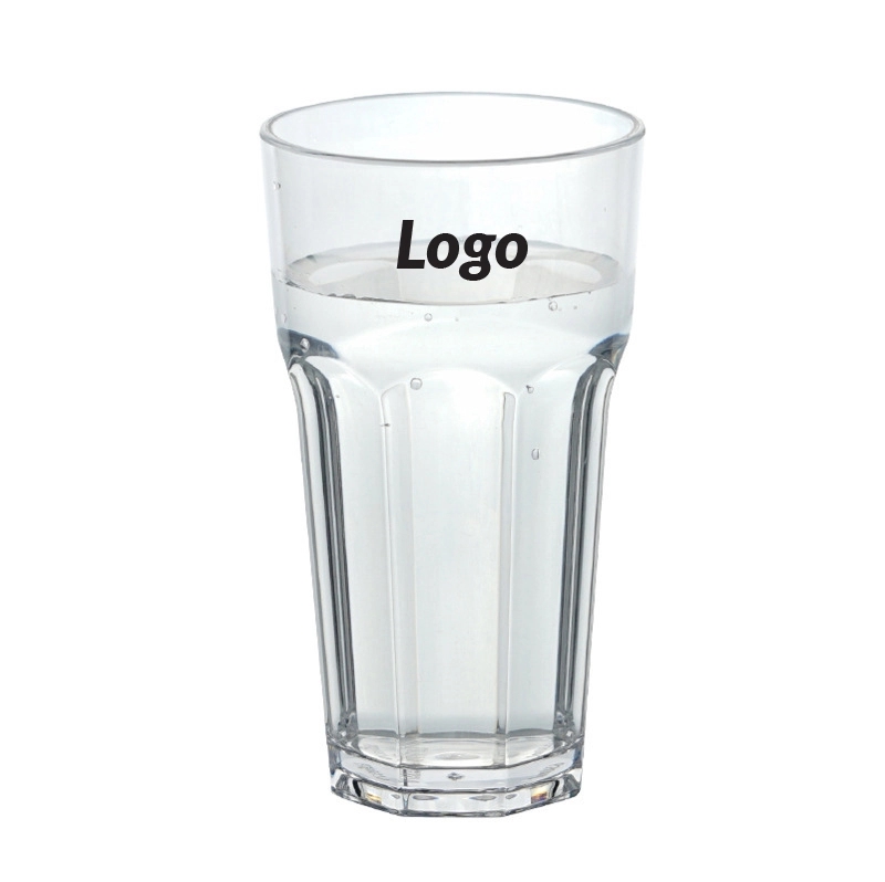 18 oz Acrylic Transparent Shatterproof Water Cup	