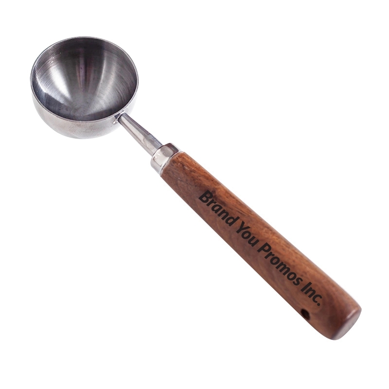 1 Tbsp Coffee Scoop Wooden Handle	