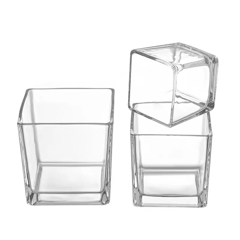 Glass Cube Vase	