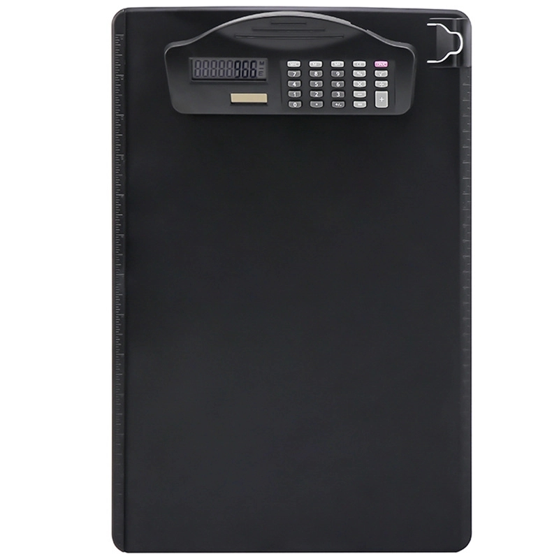 Multifunctional A4 Folder Board with Calculator and Scale	