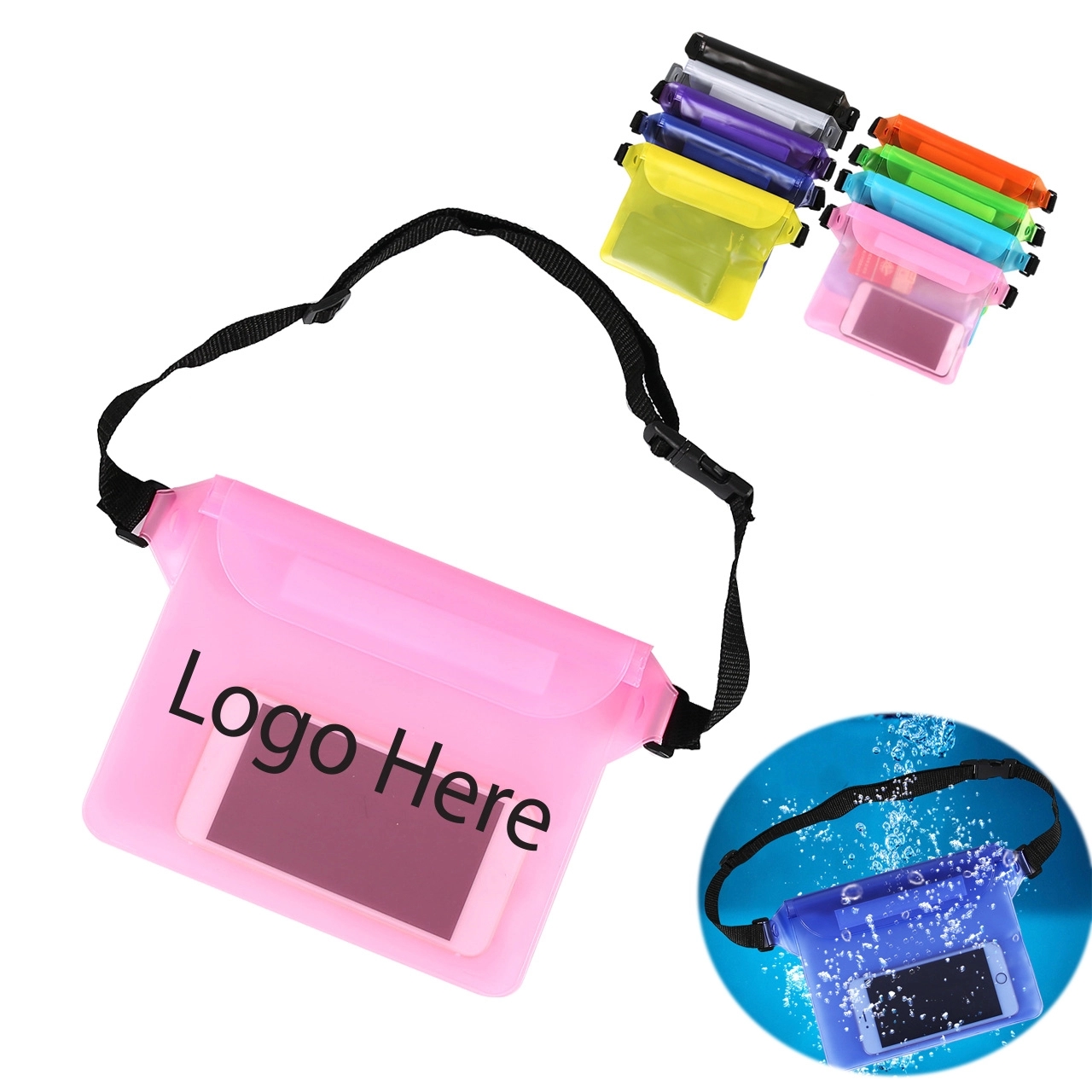 Triple-sealed PVC Storage Pouch	