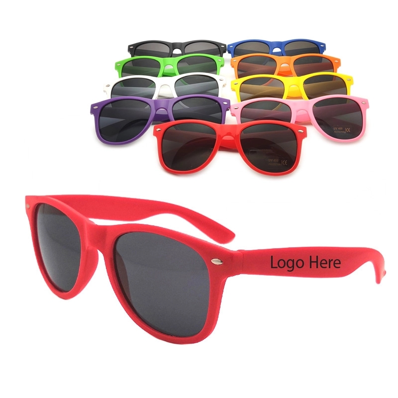 Tested Sunglasses - Rainbow Party Plastic Shades with Rivets	