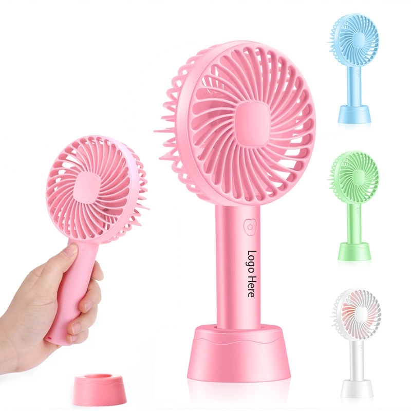 Compact Handheld & Desktop Cooling USB Rechargeable Mini Fan	