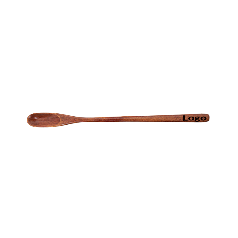 Long Handle Wooden Mixing Spoon	