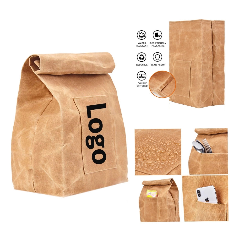 Eco-Friendly Waxed Canvas Lunch Bags: Style Meets Functional	