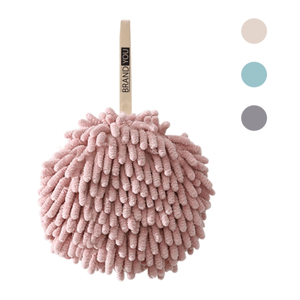 Chenille Hand Drying Ball For Kitchen And Bathroom	